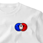 Ａ’ｚｗｏｒｋＳのダブルニコちゃん TRICOLOR FRANCE One Point T-Shirt