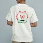 キッズサイズ　わんぱくぽめる堂のキッズサイズ　バックプリント　POMEぶ Cスイカ  Organic Cotton T-Shirt