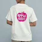 キッズ スマイループのAPPLE KIDS子どもオーガニックTシャツ オーガニックコットンTシャツ