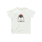 キッズサイズ　わんぱくぽめる堂のキッズサイズ* スズメがちゅん ちゅん Organic Cotton T-Shirt