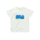 にんじんちびこの夏と水草 Organic Cotton T-Shirt