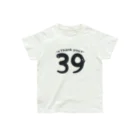 キッズサイズ　わんぱくぽめる堂の キッズサイズ 39*Thank you*A Organic Cotton T-Shirt