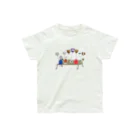 MolKaronのMolKaron7　ロゴと風船 Organic Cotton T-Shirt