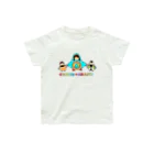 yukiyuki shopの⑤カワセミまるちゃんＴシャツ 前面プリントver. Organic Cotton T-Shirt