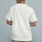 NanaN-CreeR de-RCの和なモダン柄シリーズ／釘抜繋ぎ風 ストライプリボン Organic Cotton T-Shirt