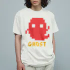 ドットデザインのパジャドットのゴースT BIG!! オーガニックコットンTシャツ