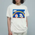 STARMAN 00のふたりは仲良し オーガニックコットンTシャツ