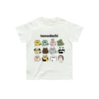 moguuuu.のtomodachi オーガニックコットンTシャツ