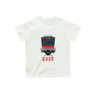 &TRAIN DESIGN STOREの京葉線 E233系 正面 オーガニックコットンTシャツ