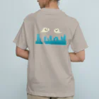 ふんわりおくつろぎやさんのおばけちゃんず オーガニックコットンTシャツ