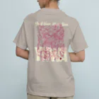 CircusDesignWorksのYNWA[wine×beige] オーガニックコットンTシャツ