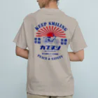 カブヌシ 商會（SUZURI店）のカブヌシ 十字 Organic Cotton T-Shirt