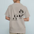 架虫社　Катюша-Клёновの泡盛・丸翅鍬形 オーガニックコットンTシャツ