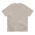 一色に統一できなくて白の哀愁ラッコ オーガニックコットンTシャツ