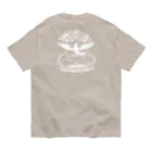 八咫烏の八咫烏　書道家D  &  千隼(白黒) ver Organic Cotton T-Shirt