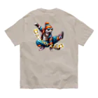 HIPHOPぬこ様のDanser.LEO(ダンサー・れお) オーガニックコットンTシャツ