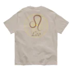 tsukino-utenaの星めぐり《Leo・獅子座》 Organic Cotton T-Shirt