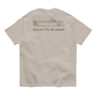 新商品PTオリジナルショップのラックレール図面（黒） Organic Cotton T-Shirt