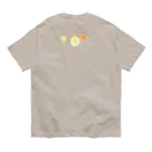 小桜森のラブバとフルーツ（横長） Organic Cotton T-Shirt