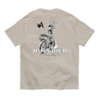 nidan-illustrationの"HAPPY HOUR"(B&W) #2 オーガニックコットンTシャツ