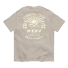 カブヌシ 商會（SUZURI店）のカブヌシ 十字 オーガニックコットンTシャツ