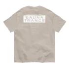  HUMAN ERRORのSAUNA TRANCE #4 オーガニックコットンTシャツ