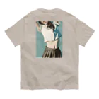 コサカのアトリエの女子高生と夏 Organic Cotton T-Shirt