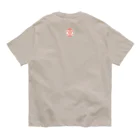 Amiの狐の手毬唄-鳥居狛狐壱- オーガニックコットンTシャツ