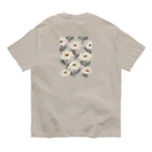 ＊momochy shop＊のマーガレットとうさぎ＊両面プリント Organic Cotton T-Shirt