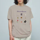 nantonakuのcat 図鑑 オーガニックコットンTシャツ