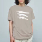 segasworksのワニワニワニさん（白） Organic Cotton T-Shirt