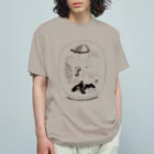 Futakawa Mayuのグッズショップの夏図鑑シリーズ　恐竜 Organic Cotton T-Shirt