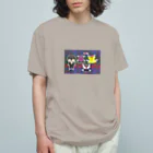 こまとごまの孫の着せ替えチワックス オーガニックコットンTシャツ