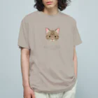 Baby Tigerのねこラブ・キジトラ Organic Cotton T-Shirt