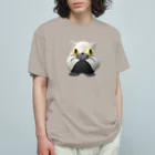 LONESOME TYPE ススの猫おにぎり🐱🍙（猫味） オーガニックコットンTシャツ