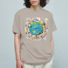 TEAM☆空色のWe are the world オーガニックコットンTシャツ