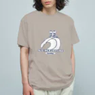 ゆるふわんにゃんのリノメレSURF DOGブルーライン Organic Cotton T-Shirt