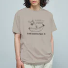 little bee リトルビーのいつか食べてみたい バナナ Organic Cotton T-Shirt