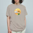 雑貨屋きゅう＠suzuri支店のねこオーナーのコーヒー Organic Cotton T-Shirt