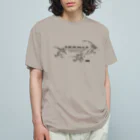 nanometerのnanometer『鳥獣戯画〜抜け駆け〜』オーガニックコットンTシャツ オーガニックコットンTシャツ