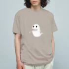 Bejopのオバケくん_1号 オーガニックコットンTシャツ