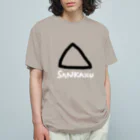 きようびんぼう社の三角 SANKAKU オーガニックコットンTシャツ
