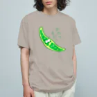 手書き家のおやつまだ！？ネコヅキモ Organic Cotton T-Shirt