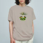 momoのPachypodium Gracilius オーガニックコットンTシャツ