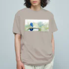 asataku gardener (alice garden design)の猫の庭 オーガニックコットンTシャツ