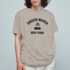 kg_shopのONSEN MANIA (ブラック) Organic Cotton T-Shirt