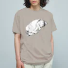 nekosanのねむり猫２ オーガニックコットンTシャツ