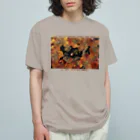 渦を10年描いてる人のIF オーガニックコットンTシャツ