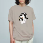 小鳥と映画館の狙うネコ Organic Cotton T-Shirt