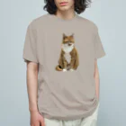 ぼくのねこのぼくのねこ オーガニックコットンTシャツ